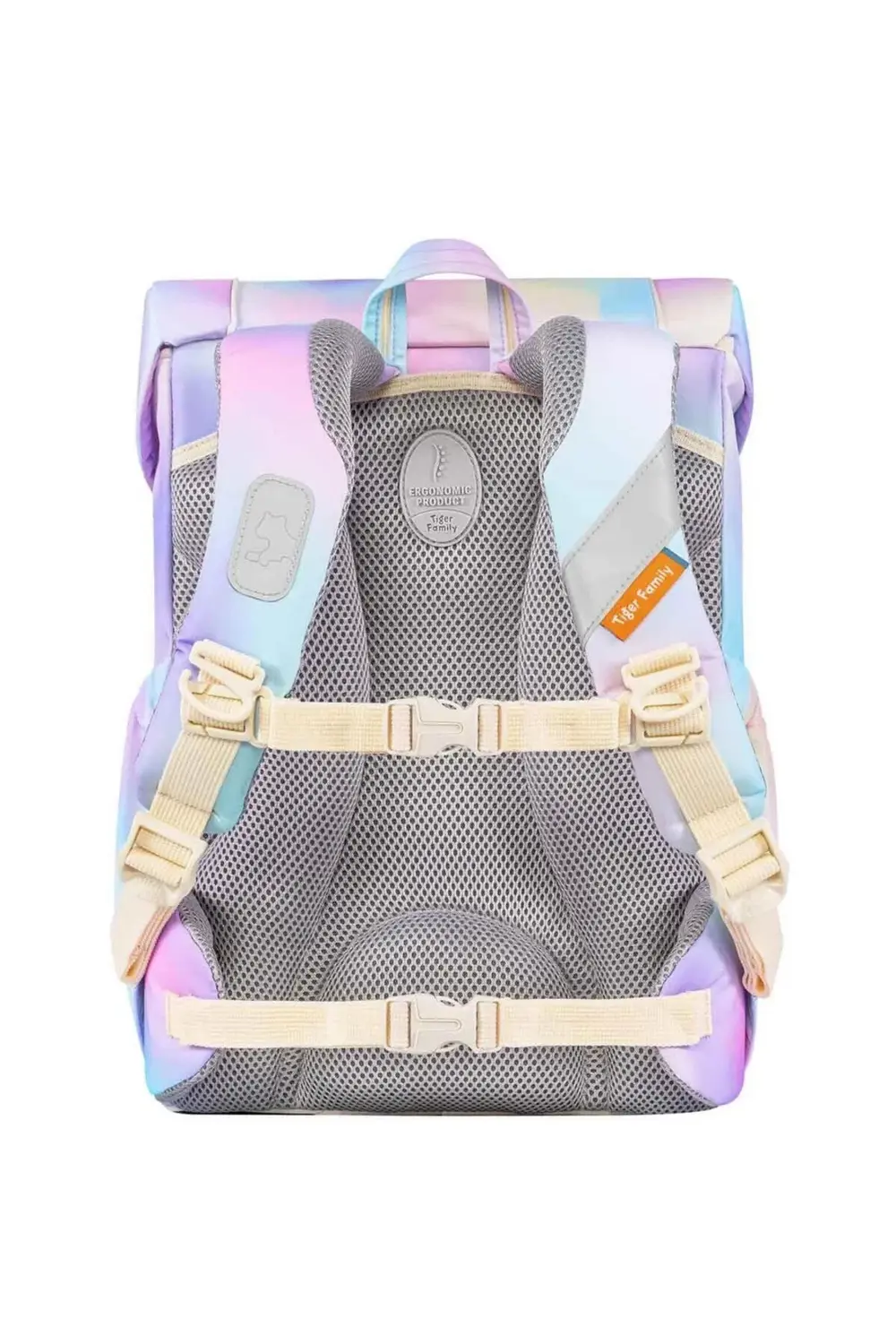 Işıklı Batik Desenli Okul Çantası