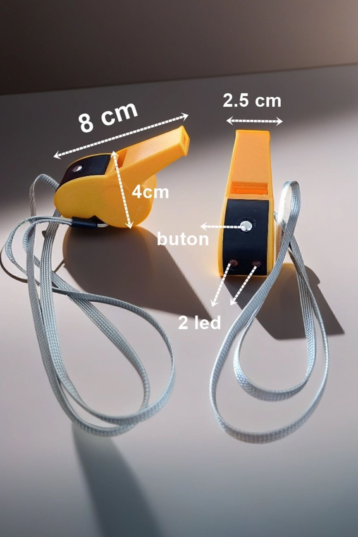 Transformacion İşikli Deprem Outdoor Kamp Düdüğü Profesyonel