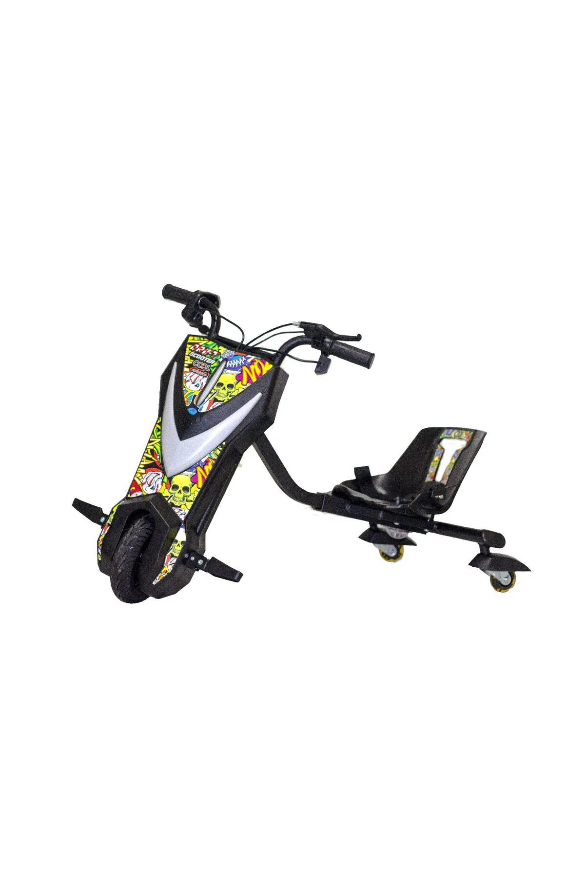Işıklı Drift Scooter – Elektrikli, Müzikli, 8 Yaş Üstü Çocuklar İçin Drift Car
