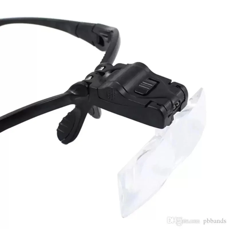 Işıklı Gözlük Büyüteç 5 Farklı Lens - 2 LED, Eller Serbest Kullanım 9892b Fiyatı, Yorumları ve Özellikleri