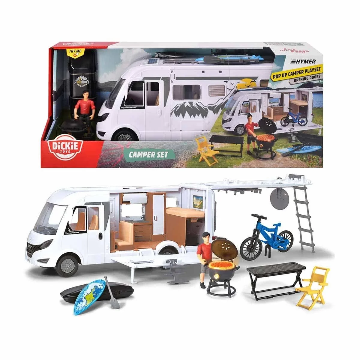 Işıklı Karavan Kamp Oyun Seti SMB-203837021