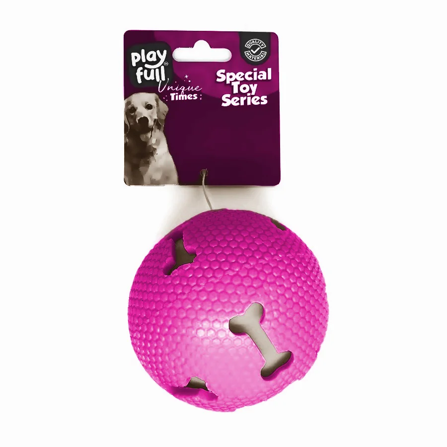 Işıklı Kemik Desenli Plastik Top Köpek Oyuncağı 7,5 Cm Pembe Işıklı Kemik Desenli Plastik Top Köpek Oyuncağı 7,5 Cm Pembe