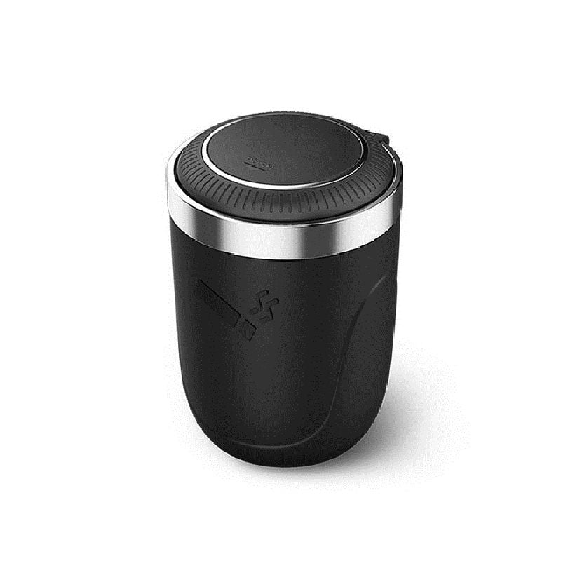 Drs Tuning İşıklı Küllük Otomatik Açmalı Siyah / İcku52