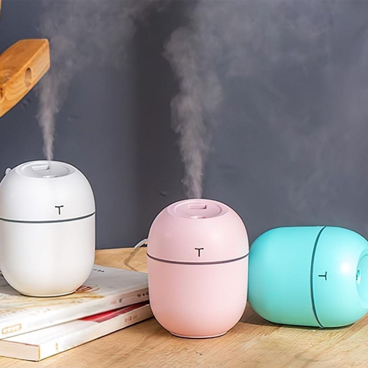 Just Cheap Store İşıklı Kuru Havayı Azaltan Ve Aromaterapi Deneyimi Sunan Hava Ve 