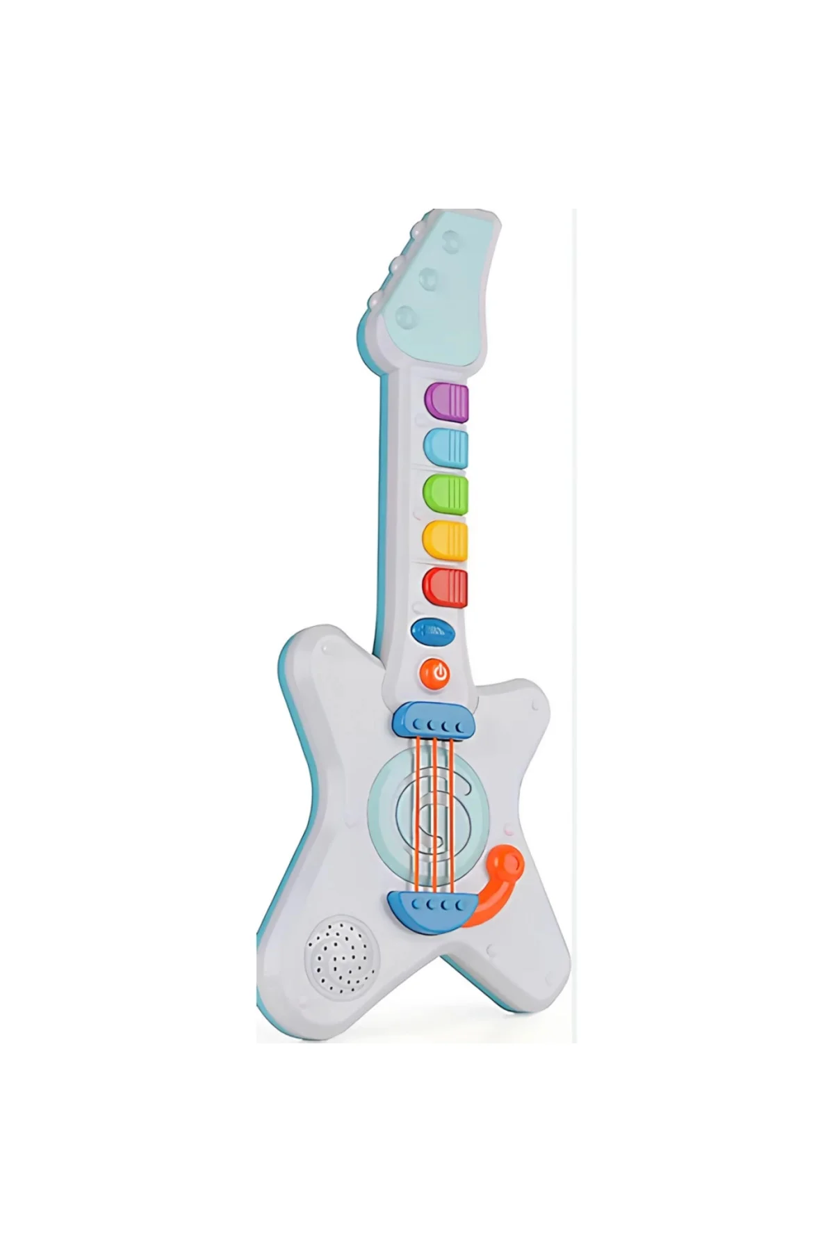 Işıklı Müzikli ve Çok Fonksiyonlu Rock'n Roll Gitar NessiWorld