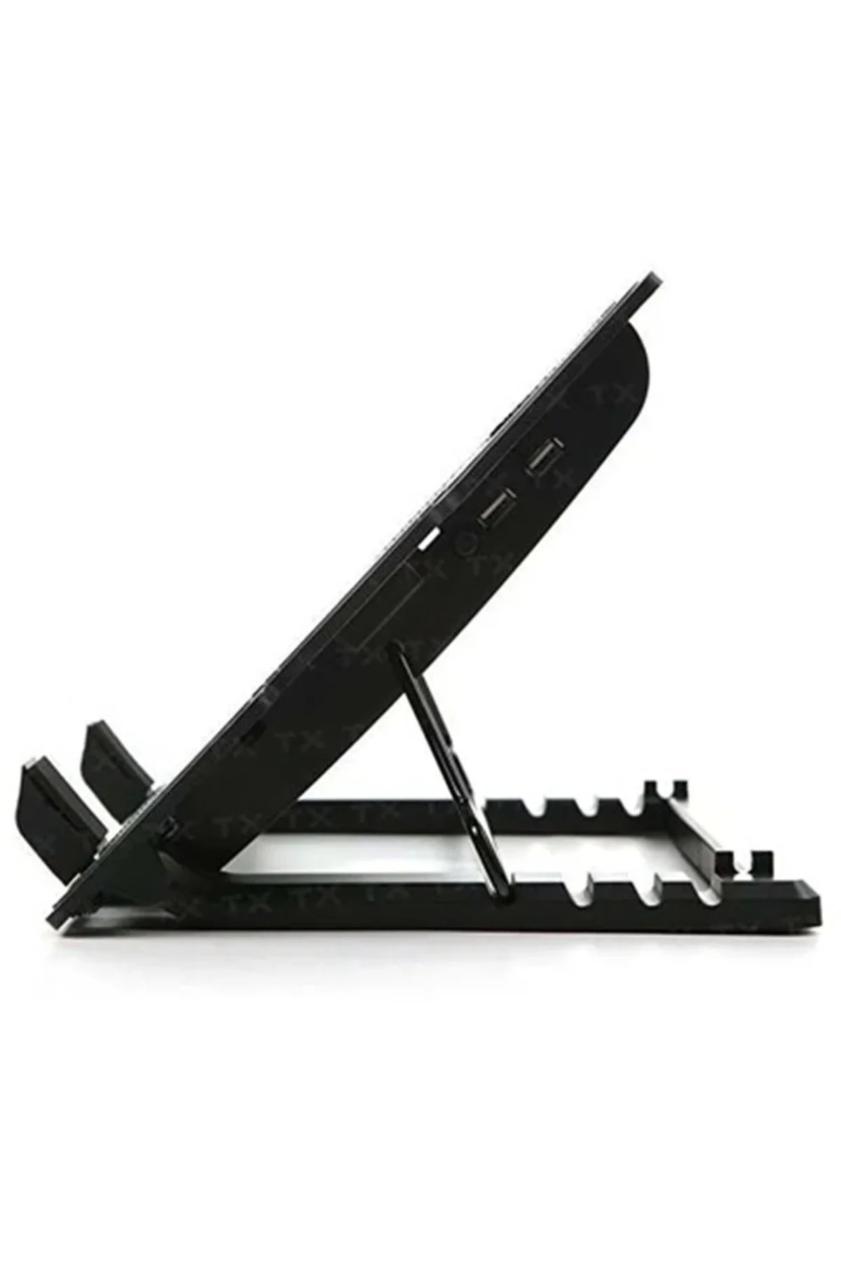 Işıklı Notebook Soğutucu Stand - 5 Kademeli Ayarlı Fanlı Laptop Cooler – NB339