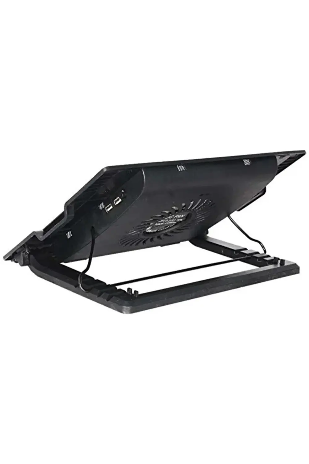 Işıklı Notebook Soğutucu Stand - 5 Kademeli Ayarlı Fanlı Laptop C