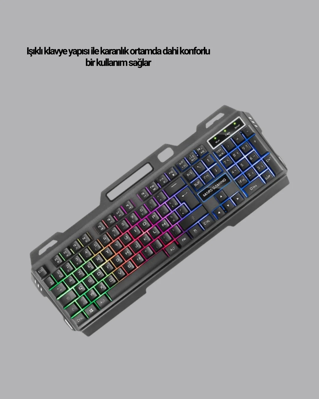 Işıklı Oyuncu Klavye Mouse ve Bluetooth Kulaklık Seti Türkçe Q USB Fiyatı, Yorumları ve Özellikleri