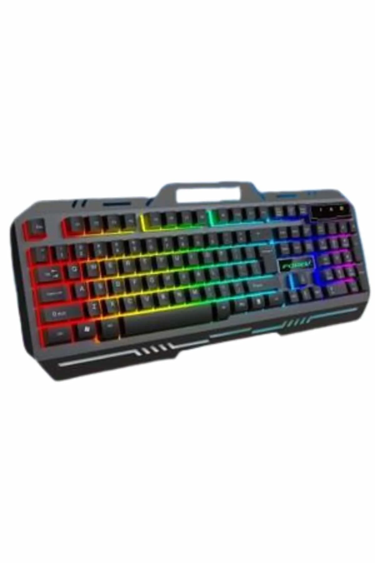 Işıklı Oyuncu Q Klavye Mouse Seti Siyah Gaming Oyuncu Klavye - Li