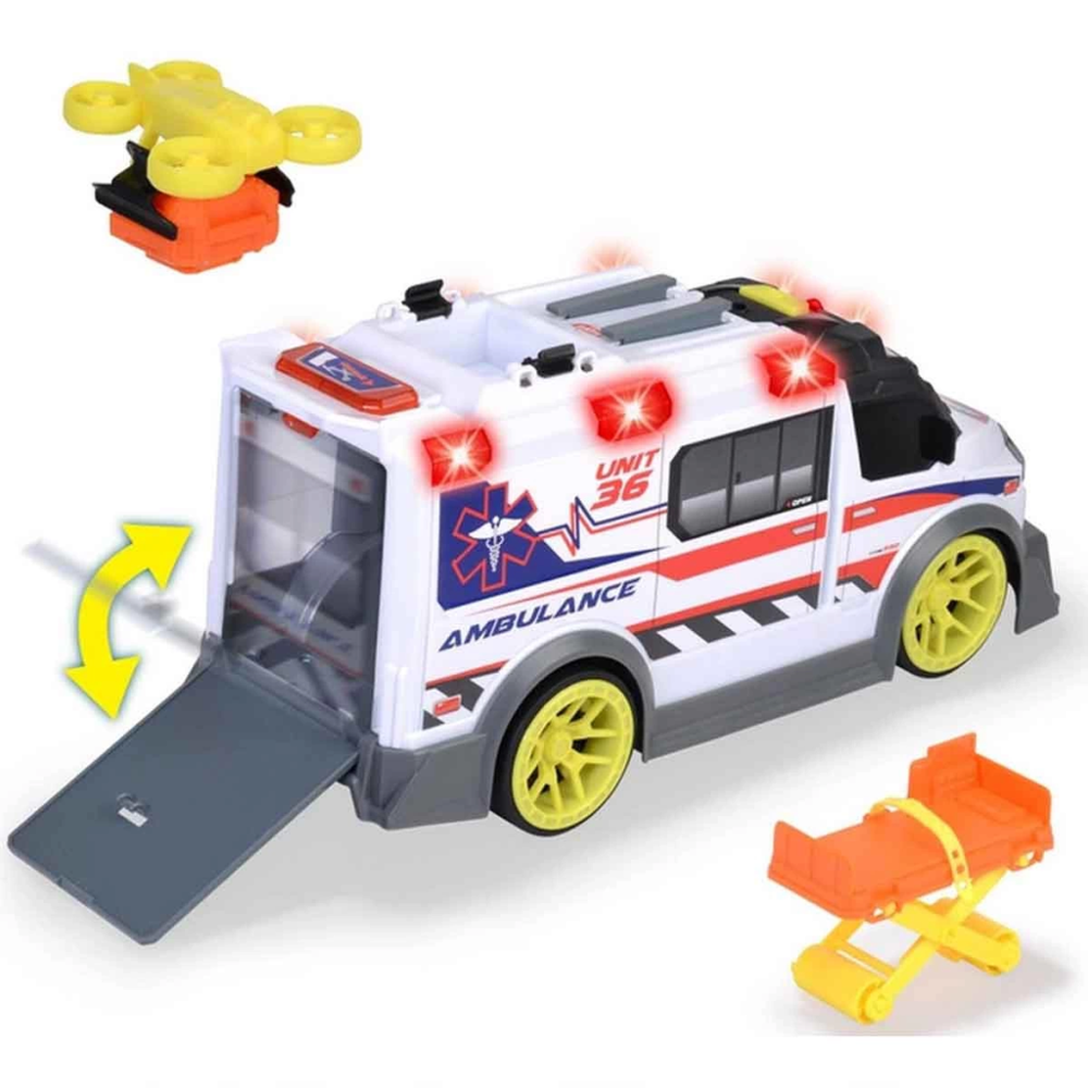 Işıklı Sesli Drone Destekli Ambulans