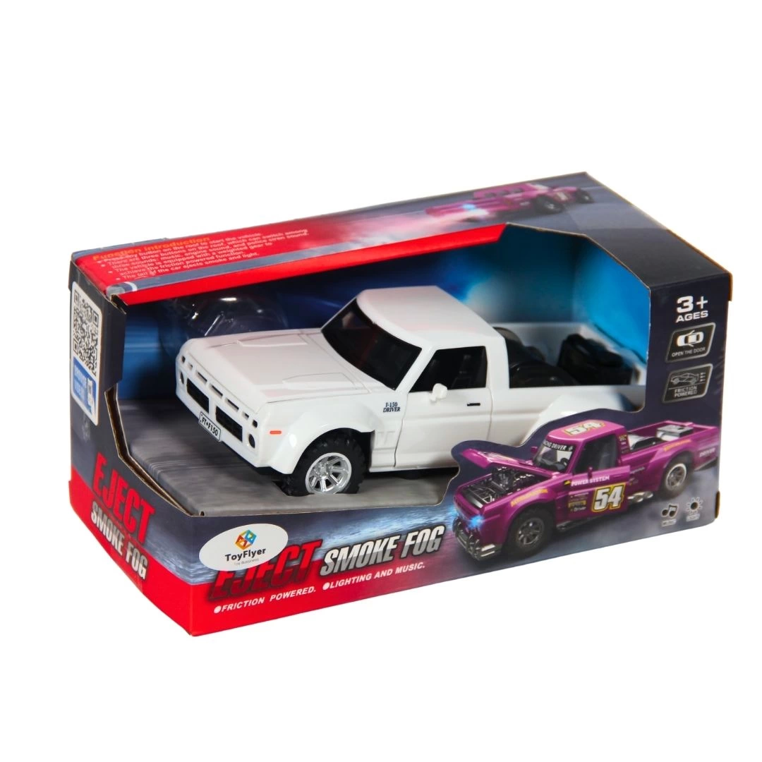 Işıklı Sesli Duman Çıkaran Sürtmeli Jeep FTP-1B Işıklı Sesli Duman Çıkaran Sürtmeli Jeep FTP-1B