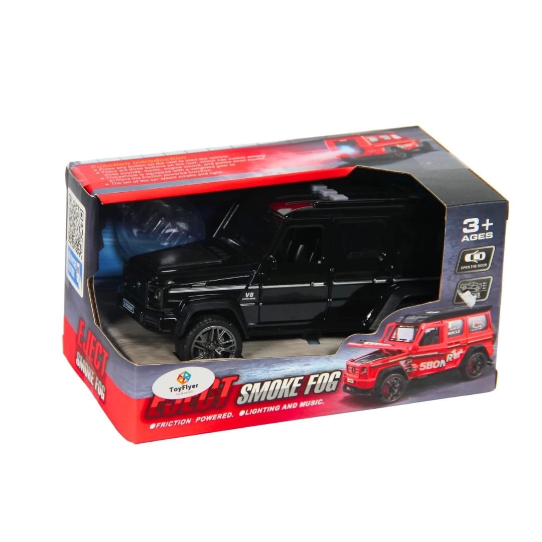 Işıklı Sesli Duman Çıkaran Sürtmeli Jeep BCP-1B Işıklı Sesli Duman Çıkaran Sürtmeli Jeep BCP-1B