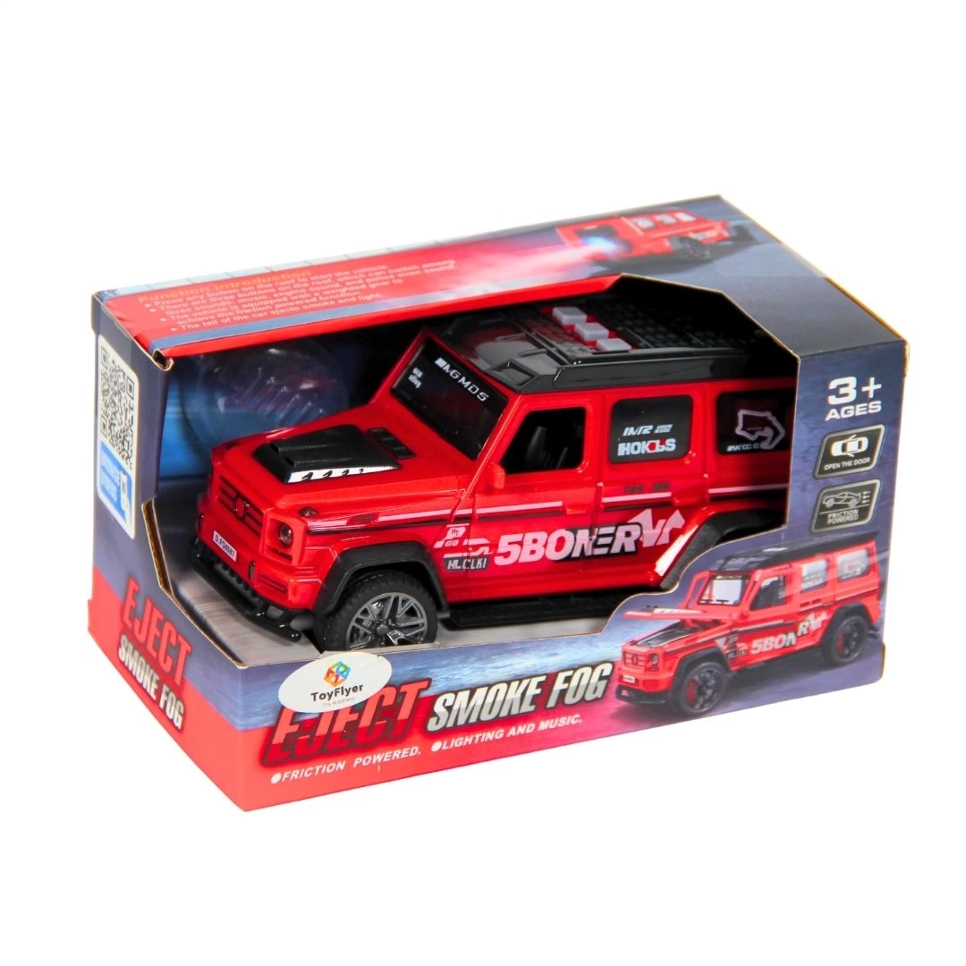 Işıklı Sesli Duman Çıkaran Sürtmeli Spor Jeep BCP-1A Işıklı Sesli Duman Çıkaran Sürtmeli Spor Jeep BCP-1A