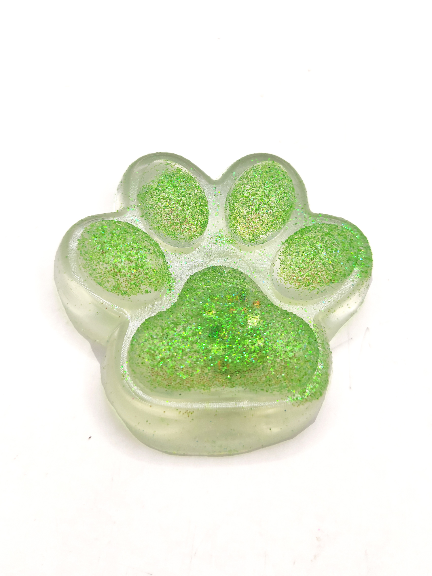 Limmy İşıklı Simli Şeffaf Pati Squishy Taba Sukuşi Yumuşacık 6 Cm Pati 