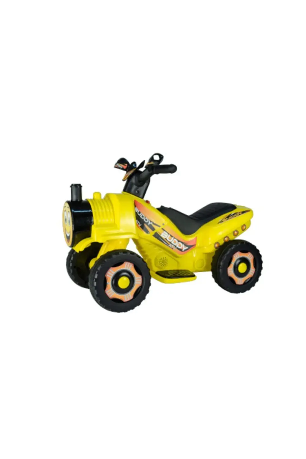 Işıklı Ve Müzikli Buddy 6v Akülü Mini Atv-sarı( 2-3-4 Yaşlara Uyg