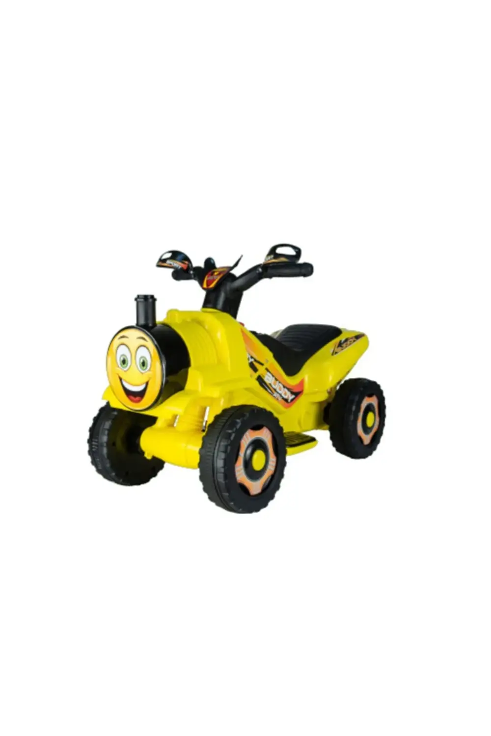 Işıklı Ve Müzikli Buddy 6v Akülü Mini Atv-sarı( 2-3-4 Yaşlara Uyg