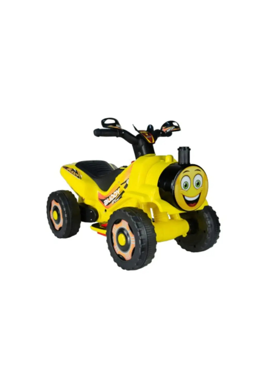 Işıklı Ve Müzikli Buddy 6v Akülü Mini Atv-sarı( 2-3-4 Yaşlara Uyg