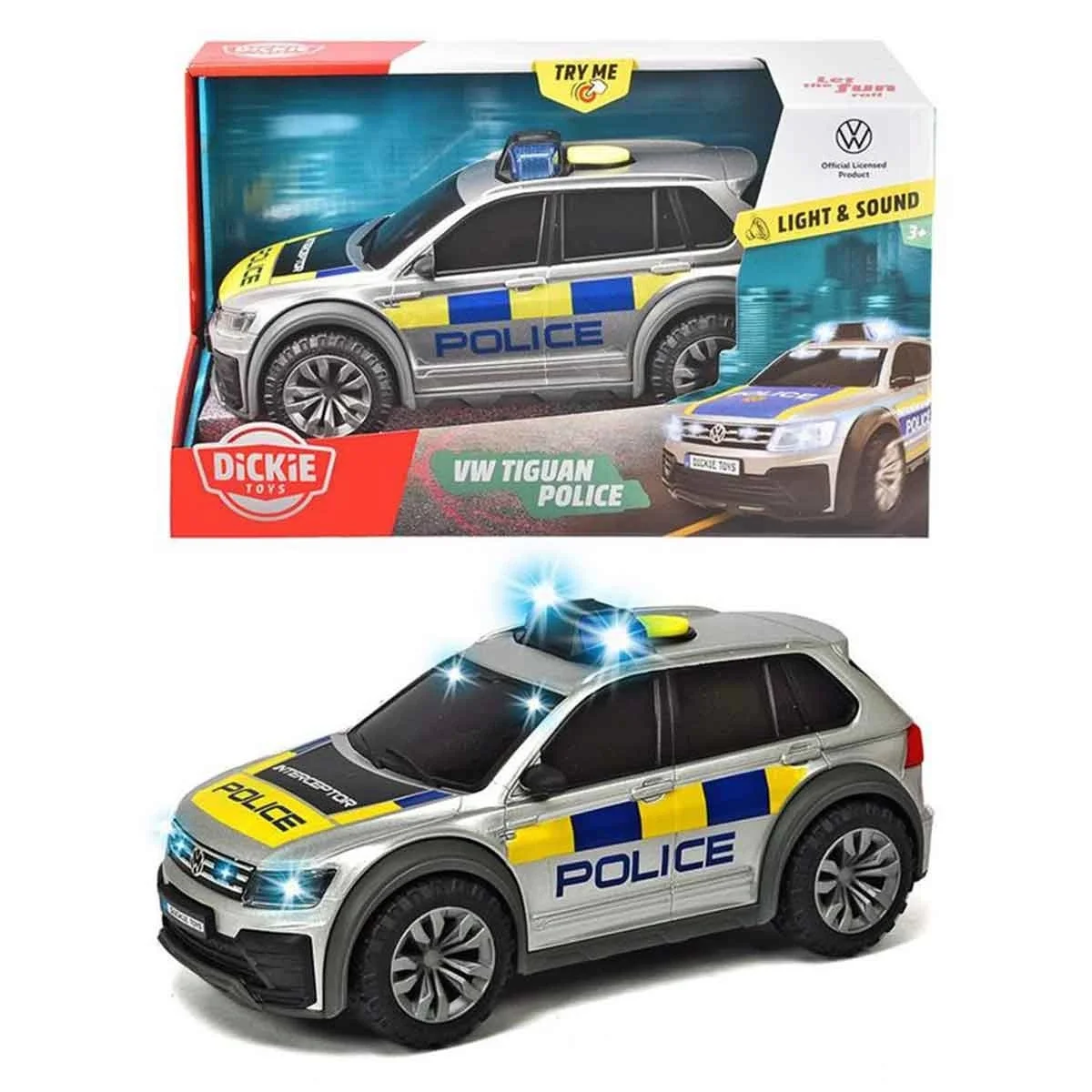 Işıklı ve Sesli VW Tiguan Polis Arabası - SMB-203714013038