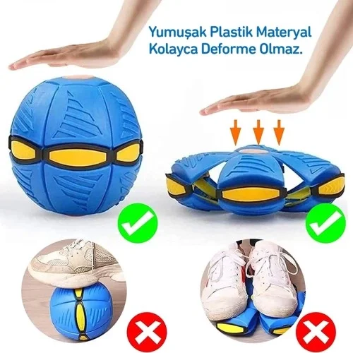 Işıklı Zıplayan Frizbi Evcil Hayvan Topu Fiyatı, Yorumları ve Özellikleri