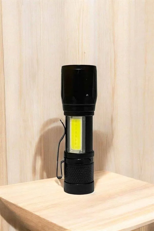 Işıldak El Feneri Mini Taşınabilir Acil Durum LED Işık - 4 Modlu Su Geçirmez