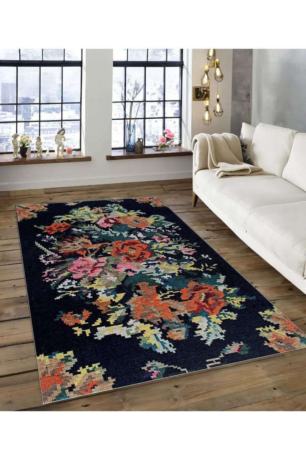 Işıltı Koleksiyonu Model4 Süngerli Dijital Baskılı Saçaksız Mutfa