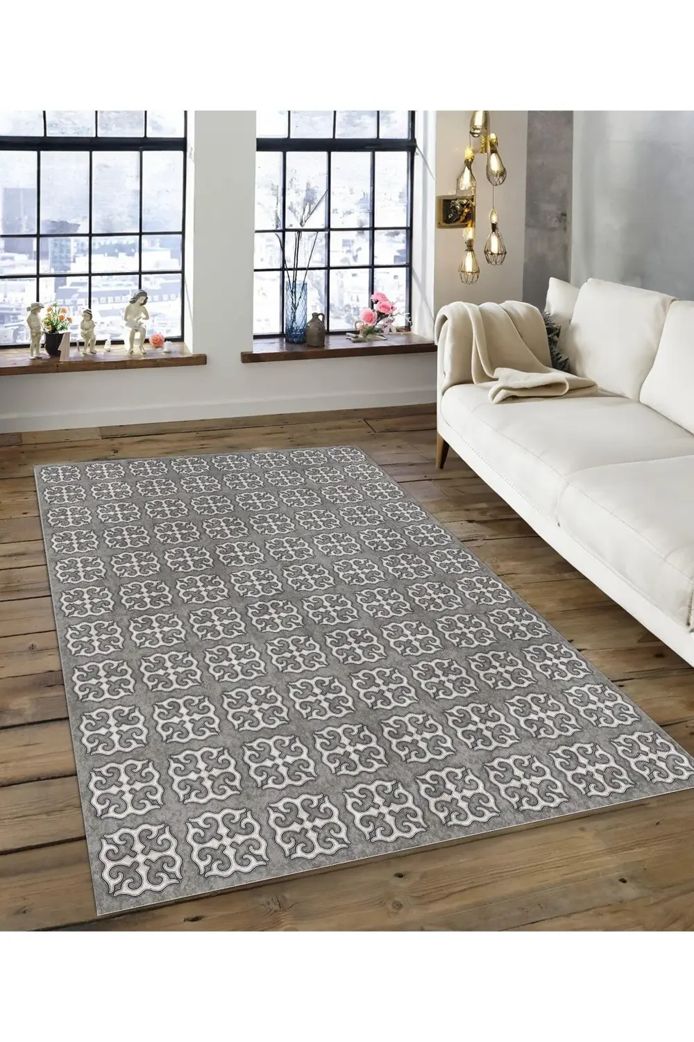 Işıltı Koleksiyonu Model65 Süngerli Dijital Baskılı Saçaksız Mutf