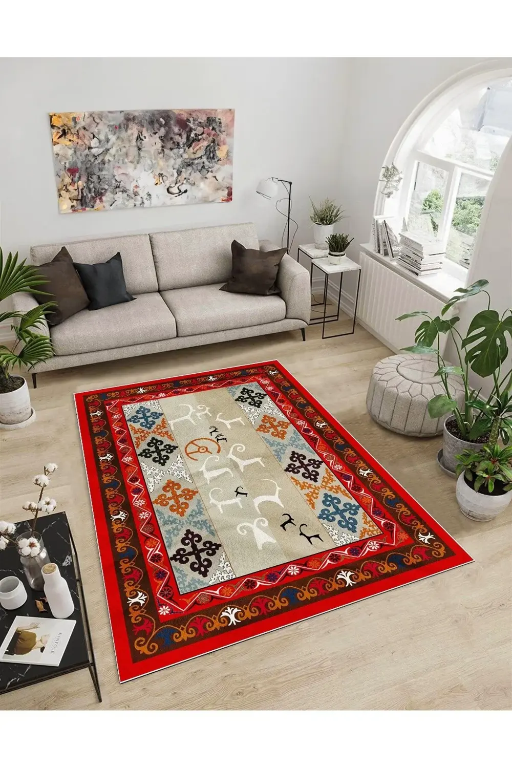 Işıltı Koleksiyonu Model9 Süngerli Dijital Baskılı Saçaksız Mutfa