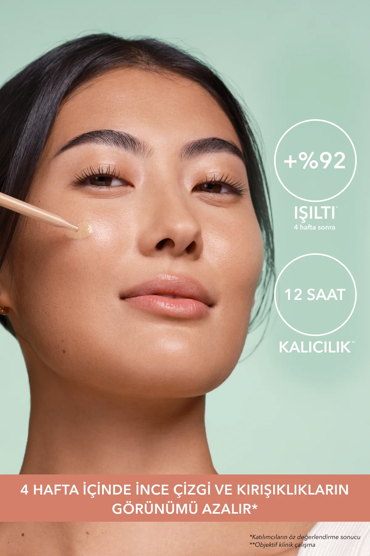 Işıltı Veren Serum Fondöten - Hyalüronik Asit -Teint Radiance-Nat