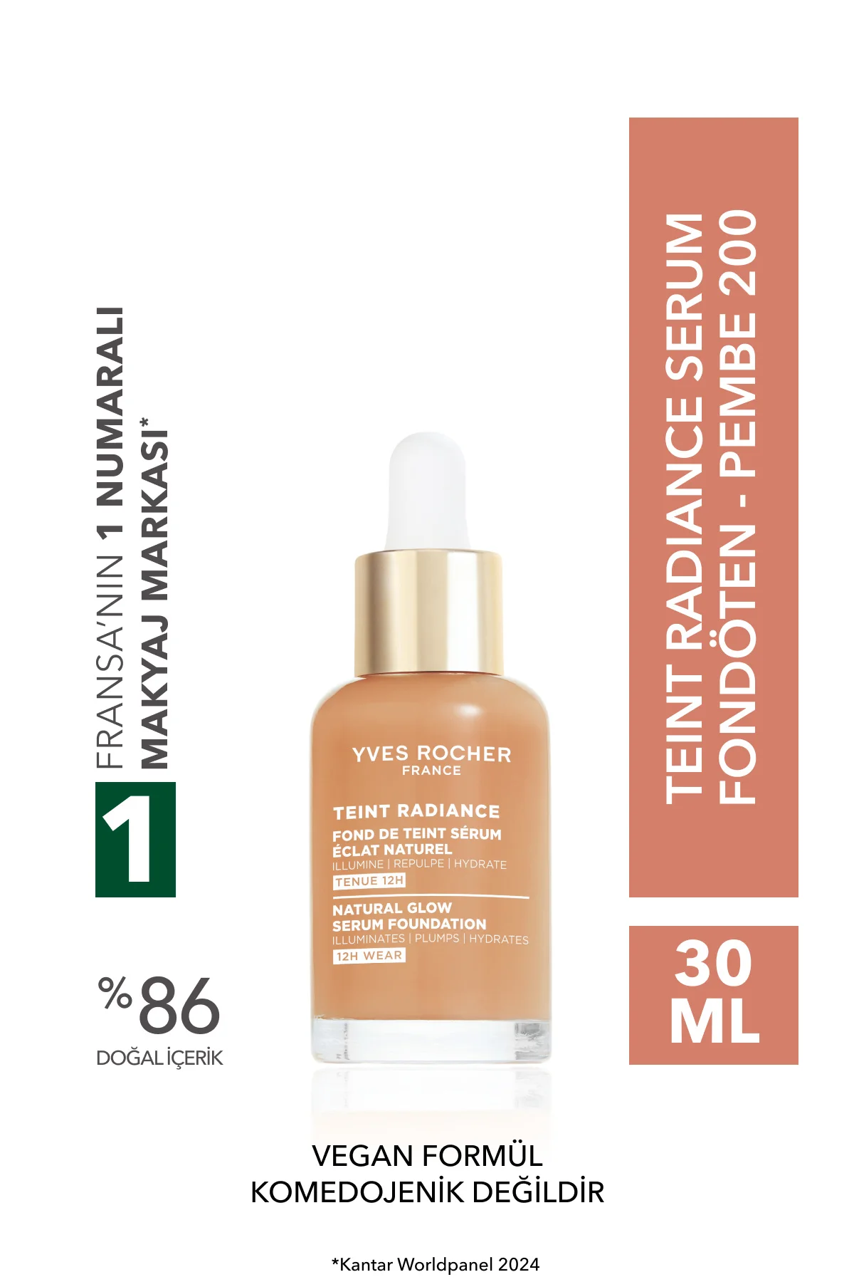 Işıltı Veren Serum Fondöten - Hyalüronik Asit -Teint Radiance - V
