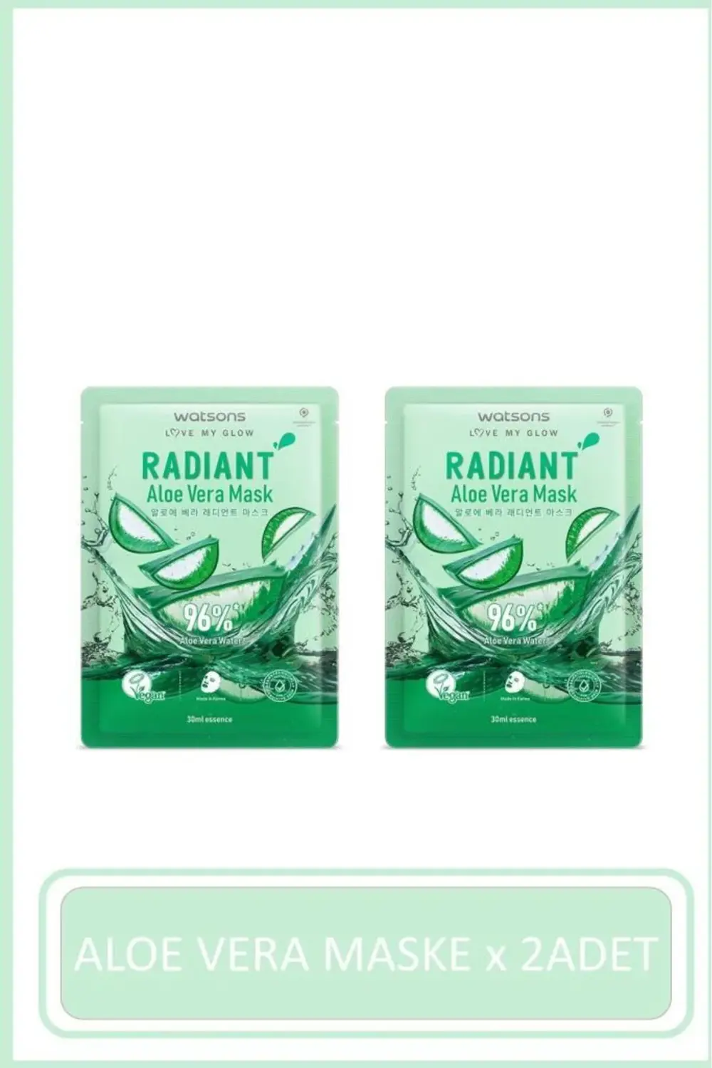 Işıltı Verici Aloe Vera Maske 30 ml