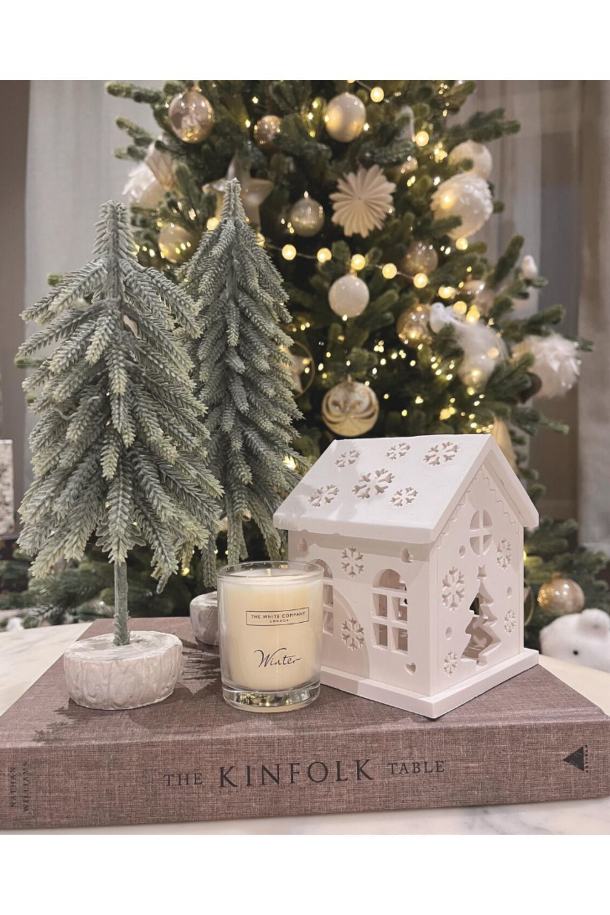 Işıltılı Dekoratif Tealight veya LED Tutucu Ev Modeli