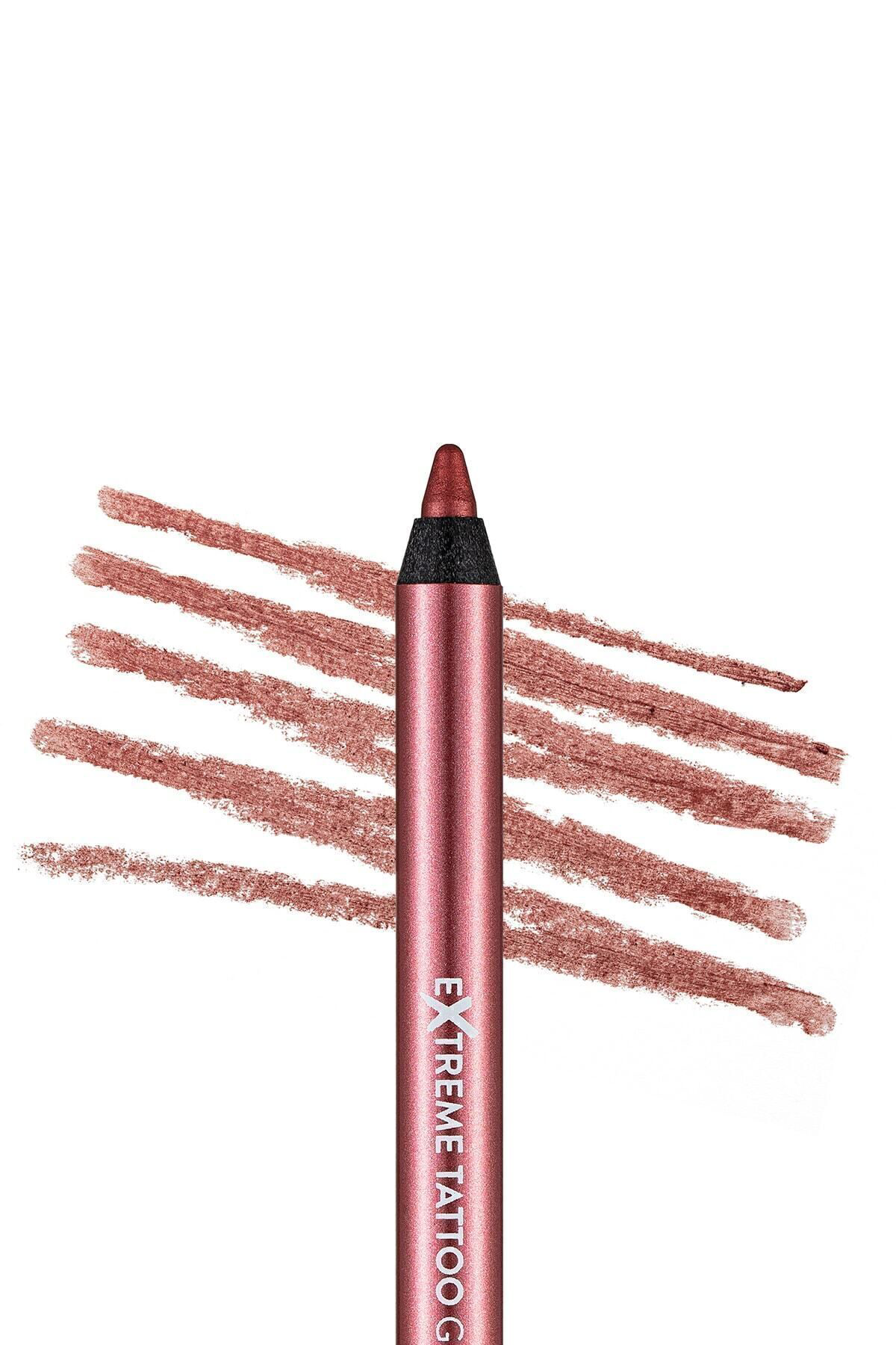 Flormar İşıltılı Kalıcı Göz Kalemi (Pembe-Ten) - Extreme Tattoo Gel Penci