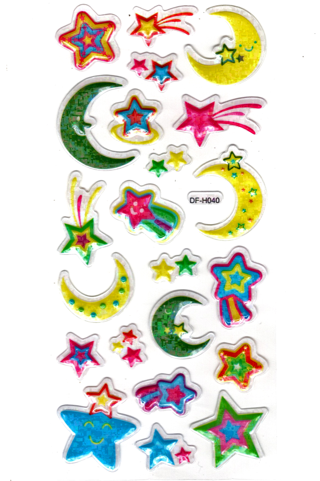 Işıltılı Sticker Kabartmalı Stiker Defter Planlayıcı Etiket (Dfh0