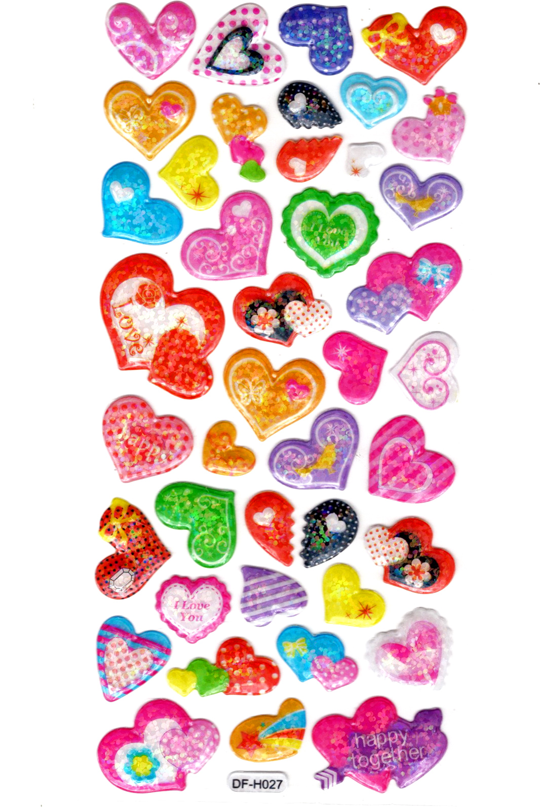Işıltılı Sticker Kabartmalı Stiker Defter Planlayıcı Etiket (Dfh0