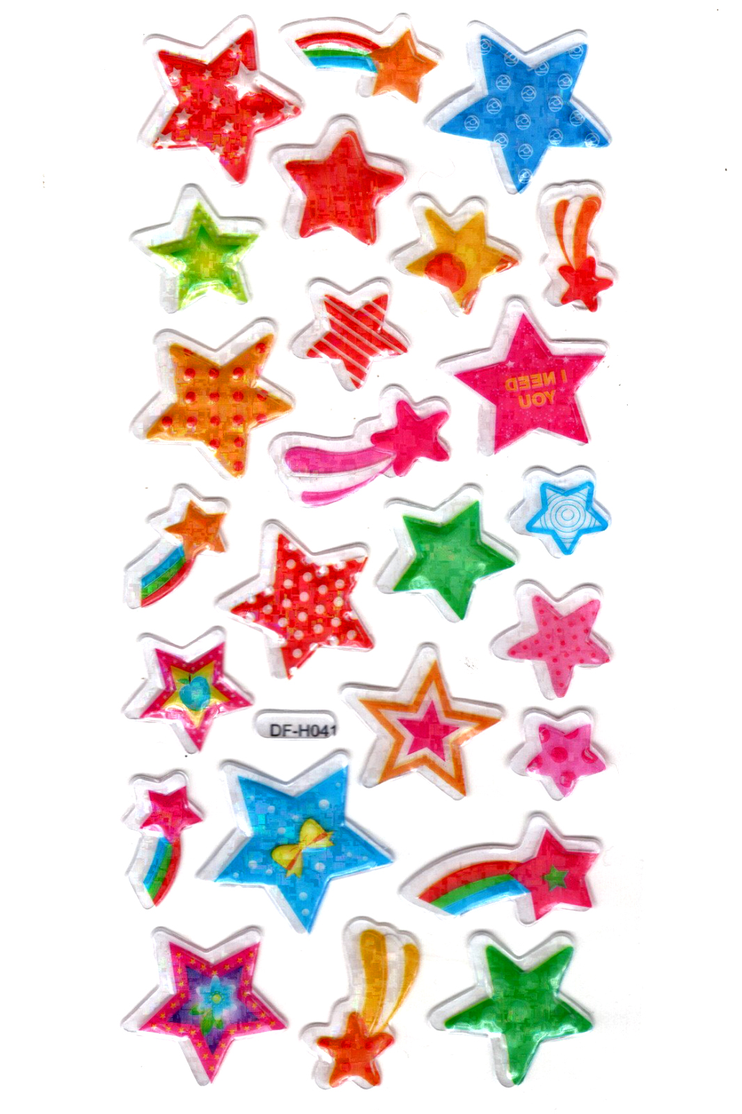 Işıltılı Sticker Kabartmalı Stiker Defter Planlayıcı Etiket (Dfh0