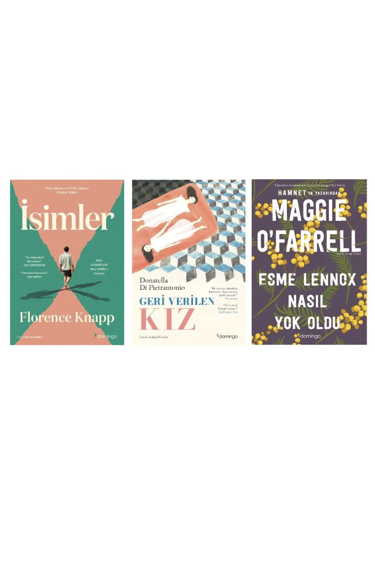 isimler+geriverilen kiz+esme nasil yok oldu=(3kitap)