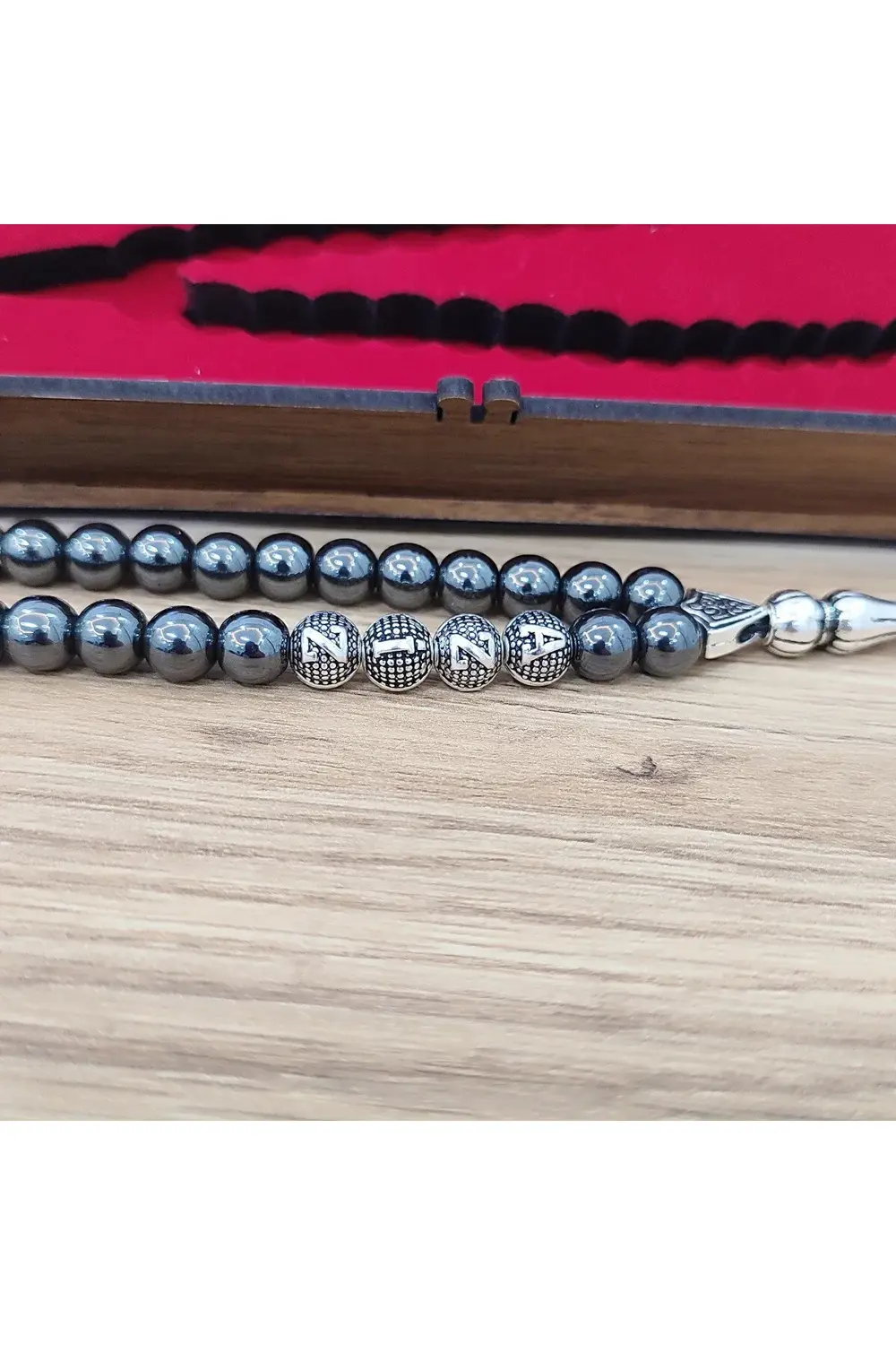 İSİMLİ KİSİYE ÖZEL HEMATİT TESBİH