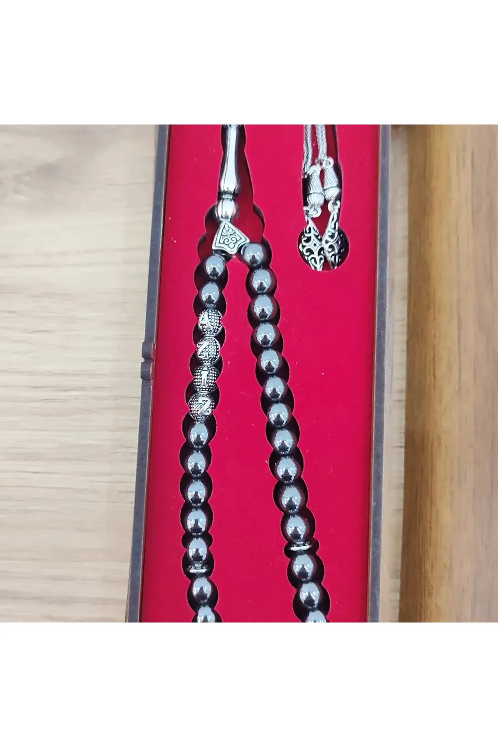 İSİMLİ KİSİYE ÖZEL HEMATİT TESBİH