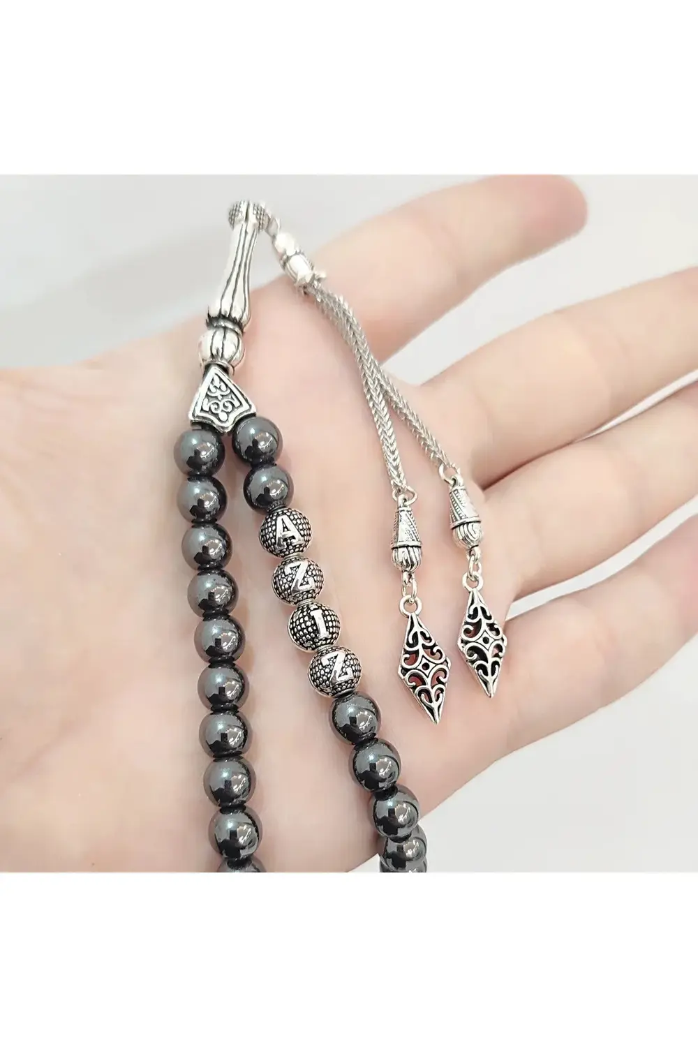 İSİMLİ KİSİYE ÖZEL HEMATİT TESBİH