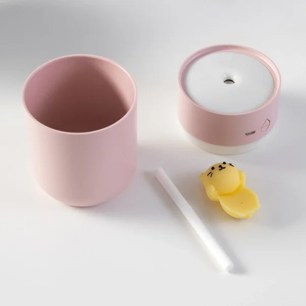 Isınan Kedi Mini USB Sessiz Hava Nemlendiricisi