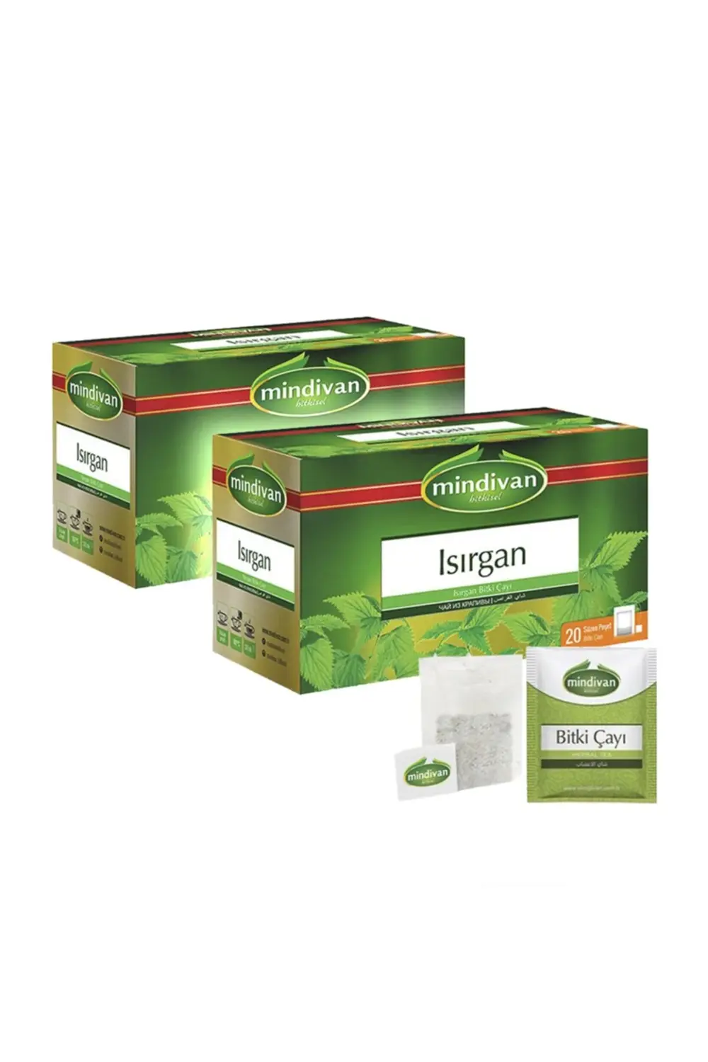 Isırgan Çayı 20'li Bitki Çayı X 2 Adet