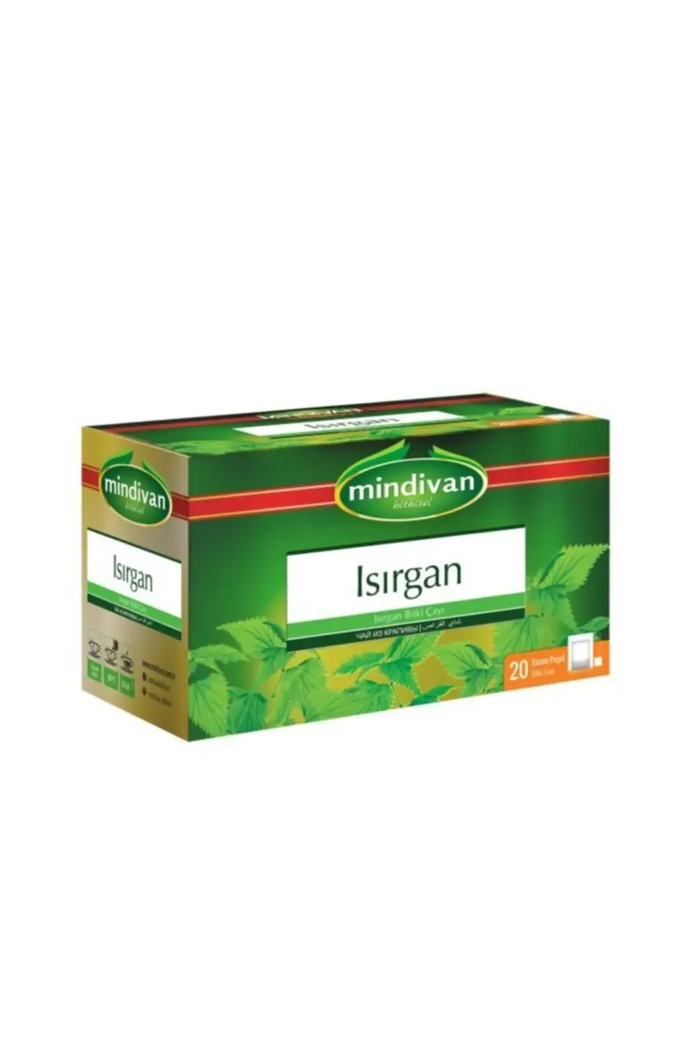 Mindivan İsırgan Çayı 20'Li Poşet Çay (2 Adet)