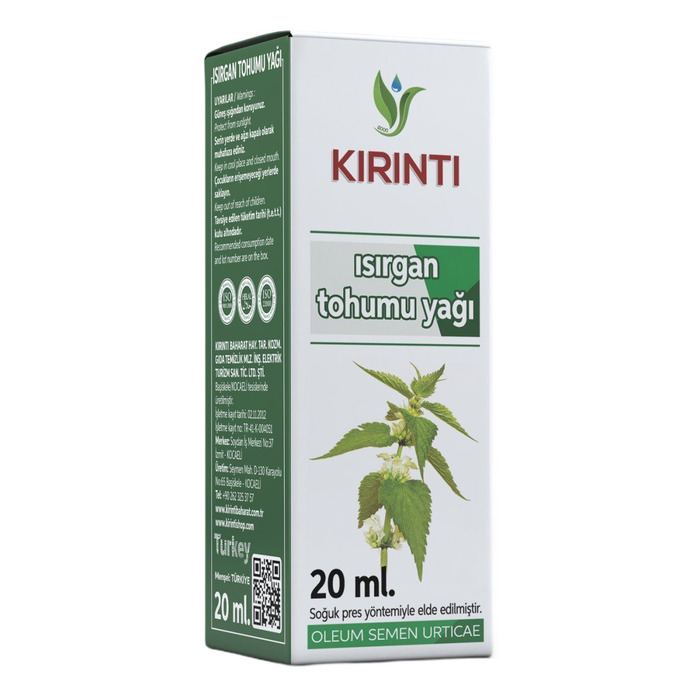 Kırıntı İsırgan Tohumu Yağı 20 Ml