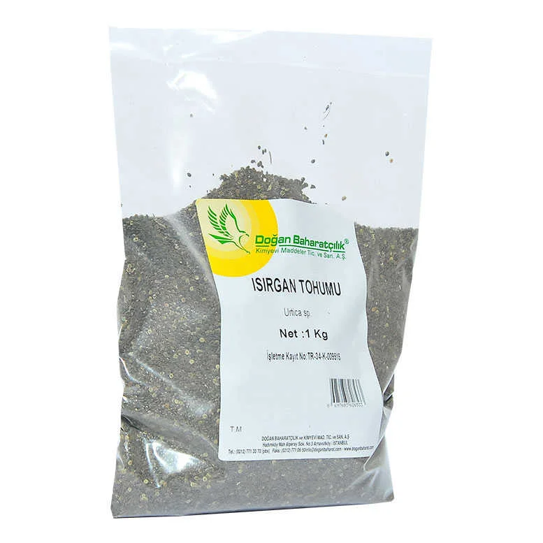 Isırgan u Doğal Tane 1000 Gr Paket