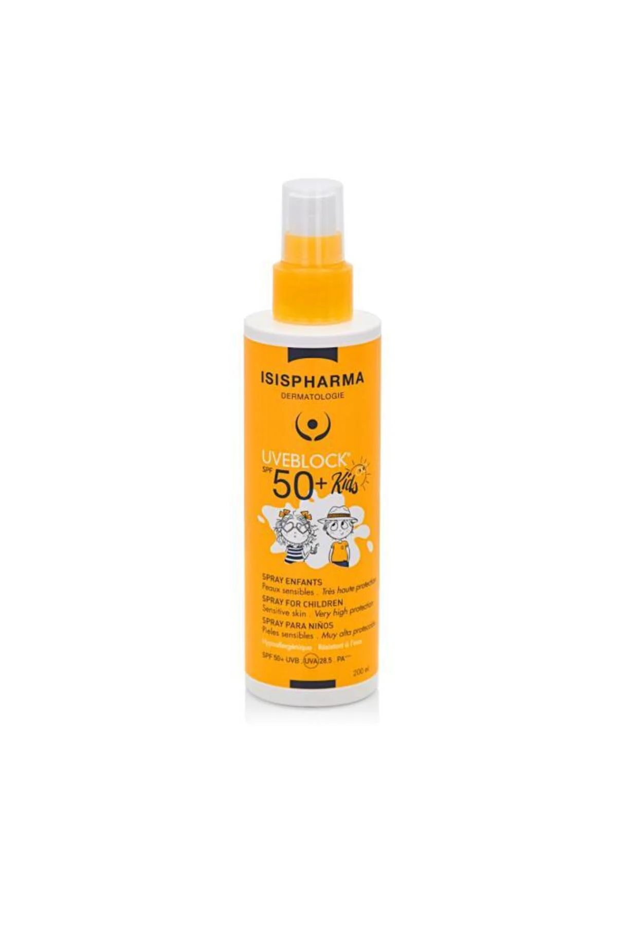 Isis Pharma Uveblock Çocuklar İçin Güneş Koruyucu Spray SPF50+ 20