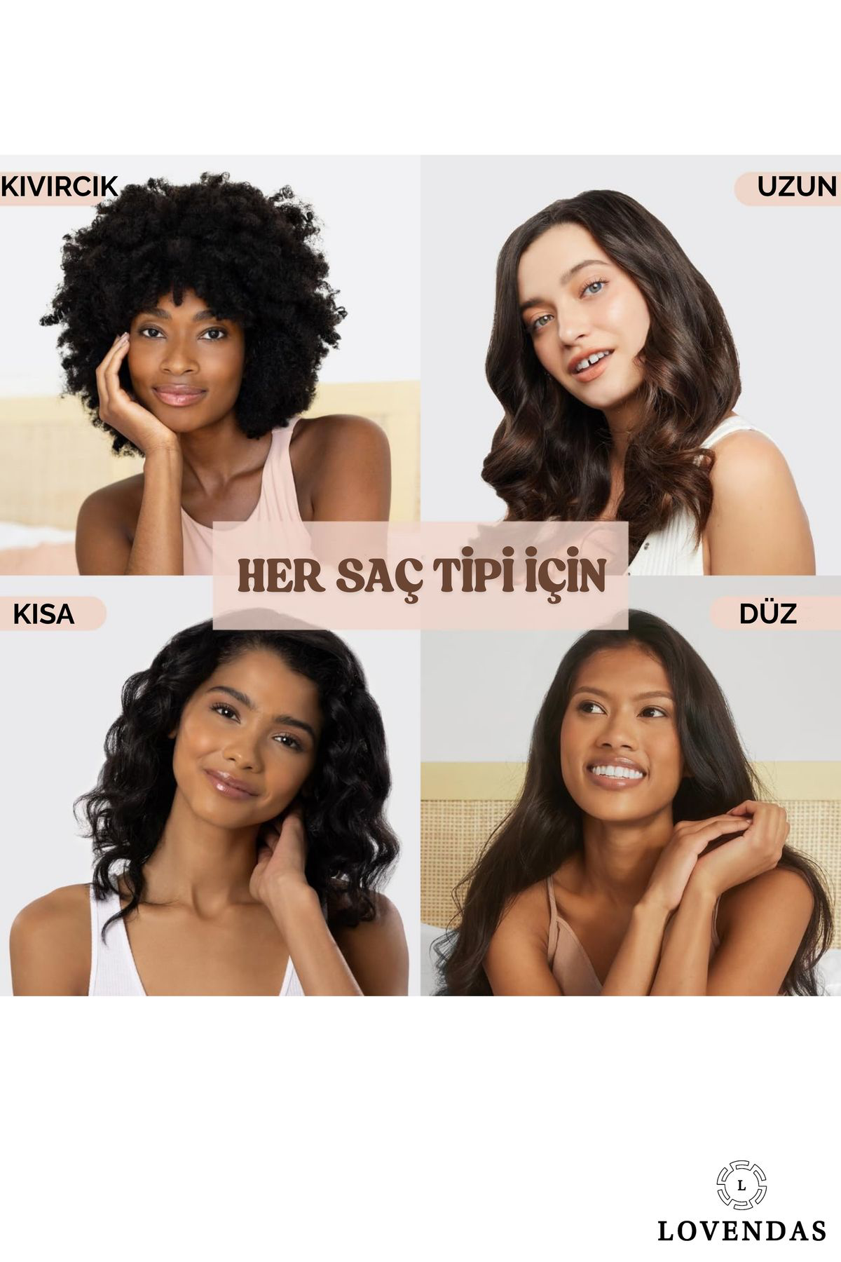 Lovendas İsısız Saç Şekillendirme Sosis Seti Mükemmel Bukleler – 2 Adet Sa