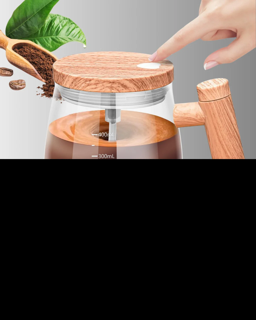 Isıtıcılı Manyetik Karıştırıcı Kupa 400 Ml, C Tipi Şarjlı, Akıllı Tasarım - Lisinya Diğer