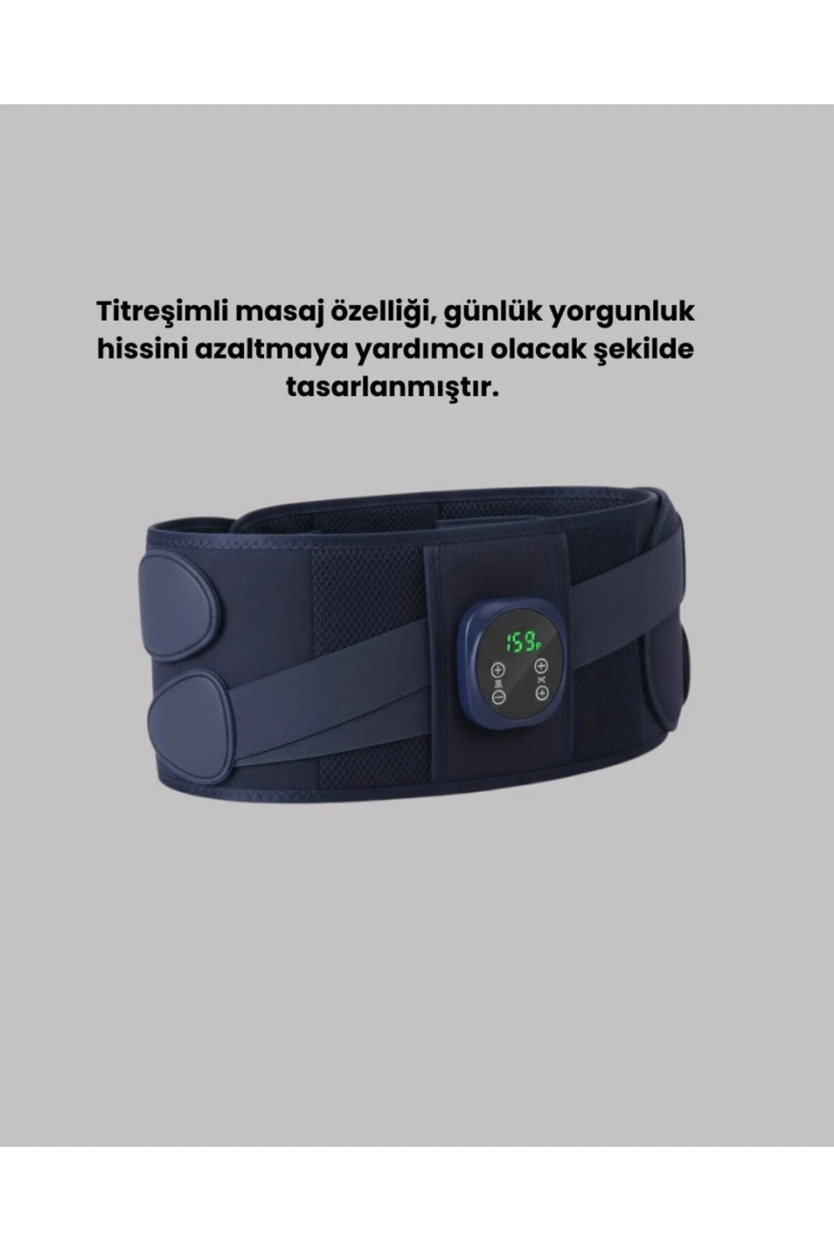 Isıtmalı Baş Masaj Aleti Rahatlatıcı Ve Stres Giderici Tasarım
