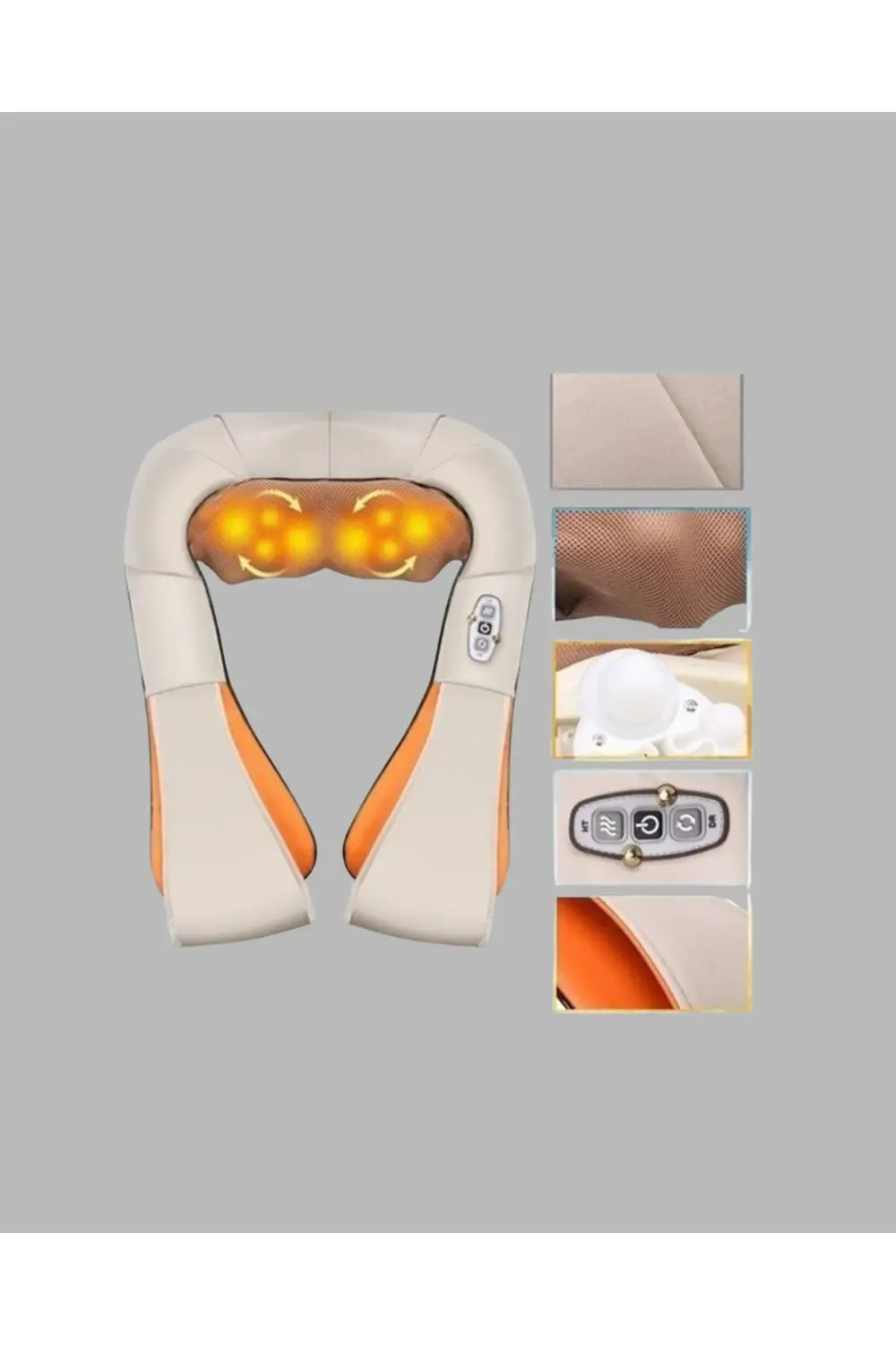 Isıtmalı Yoğurma Masaj Aleti