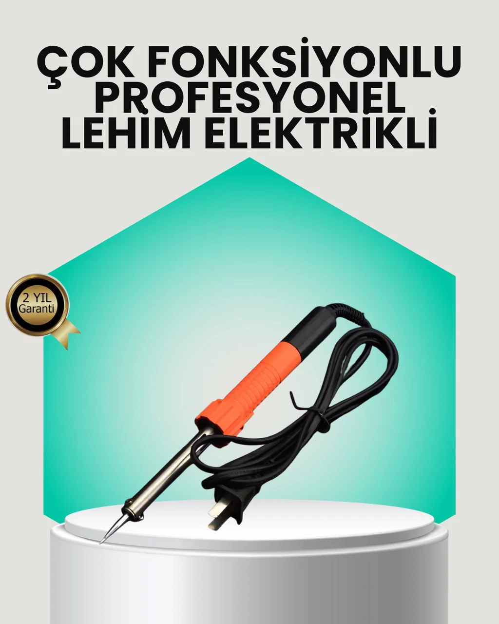 Isıya Dayanıklı Ergonomik Saplı Elektronik Lehimleme Havyası Diğe